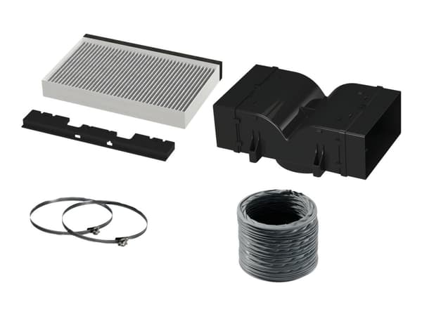 Siemens LZ12CBI14, Liesituulettimen kierrätyspakkaus, Musta, Harmaa, Siemens, 500 g, 325 mm, 365 mm musta, Harmaa