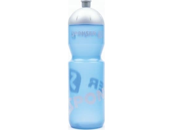 Sponser Vannflaske SPONSERNET transparent blå / sølv 750 ml (NY)