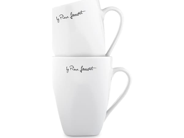 Lamart LT9015, Ställ, 350 l, Vit, Porslin, Bägare, Universal