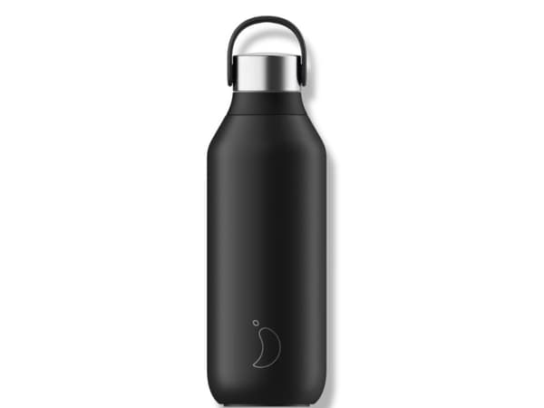 Chilly''s B500S2ABLK, 500 ml, Daglig bruk, Sort, 24 timer, 12 timer, Skrulokk