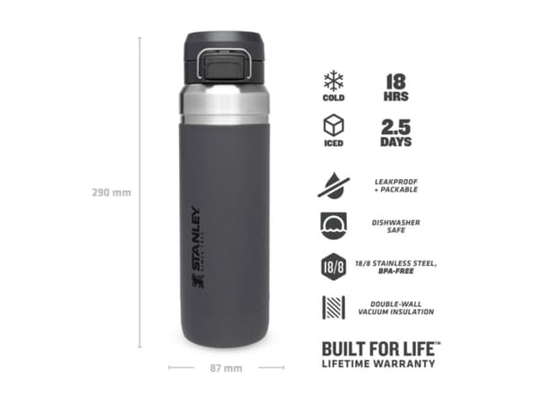 Stanley 10-09150-063, 1,06 l, Rostfritt stål, Rostfritt stål, 18 h, 87 mm, 290 mm