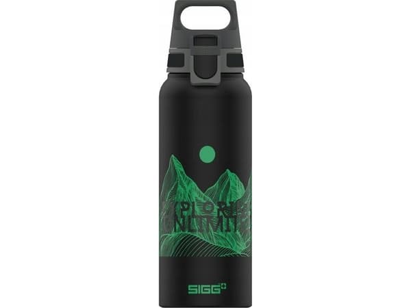 Sigg WMB ONE Pathfinder - Vannflaske - Høyde 26.8 cm - 1 L - svart