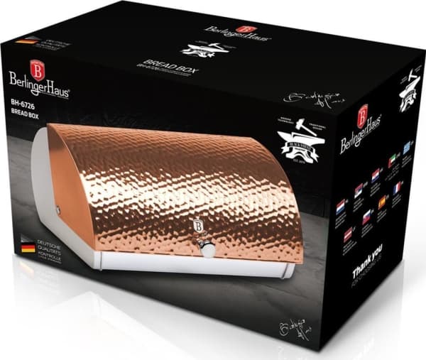 Berlinger Haus BERLINGER HAUS BH-6726 ROSE GOLD STEEL BREAD