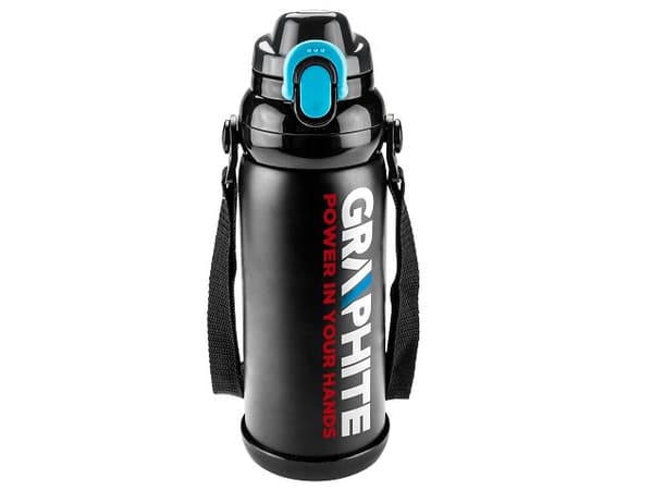 Grafiitti Grafiitti-matkatermos GD04 0,8 l Musta