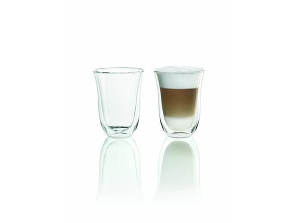 De’Longhi 5513214611, Gjennomsiktig, Glass, 2 stykker, Klar, 220 ml, 117 mm
