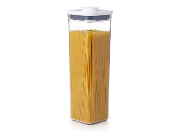 OXO 11233800, Universaali astia, 2,1 L, Läpinäkyvä, Irrotettava kansi, Neliö, 104,1 mm