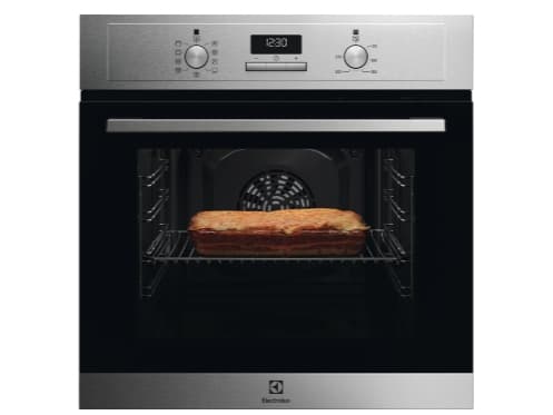 Electrolux EOF3H40BX, Keskikokoinen, Sähköuuni, 65 L, 65 L, 50 - 250 °C, 1300 W musta, Terästä