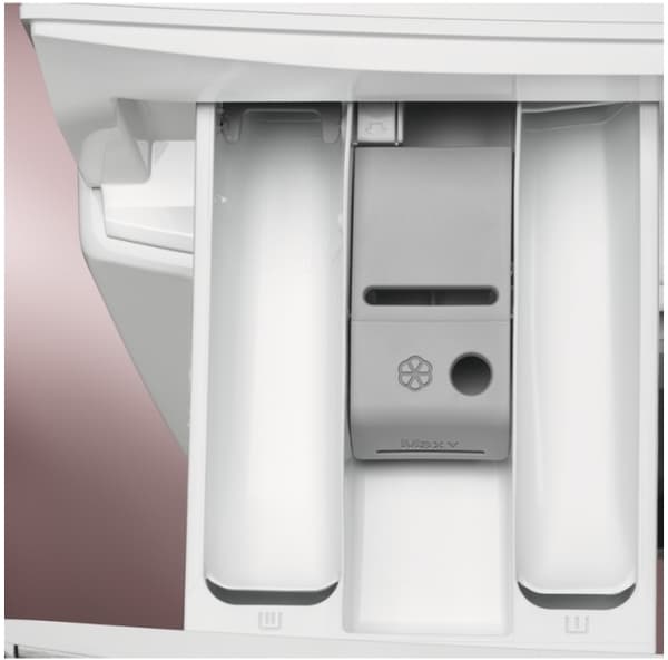 Electrolux EW9WN249W, Frontmatet, Frittstående, Hvit, Venstre, Knapper, Rotasjon, LED
