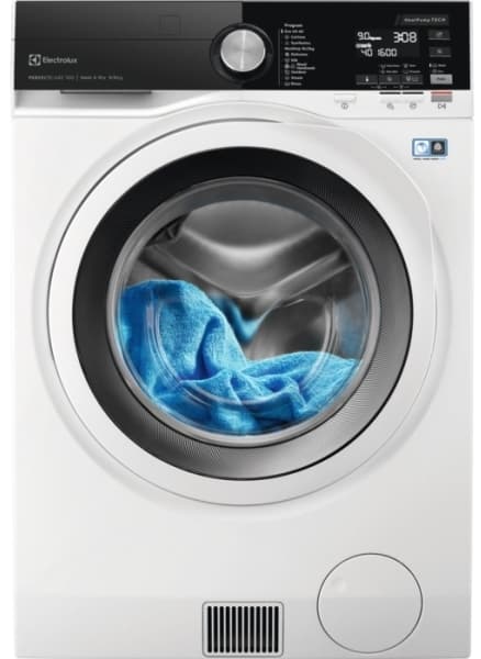 Electrolux EW9WN249W, Frontmatad, Fristående, Vit, Vänster, Knappar, Rotations-, LED Vit