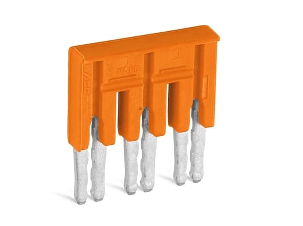 Wago 282-433, Separator för kopplingsplintar, Orange