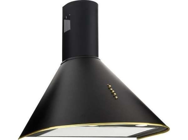 Skorstenshætte Akpo WK-4 Dandys GOLD 60 cm 450 m3/h, sort
