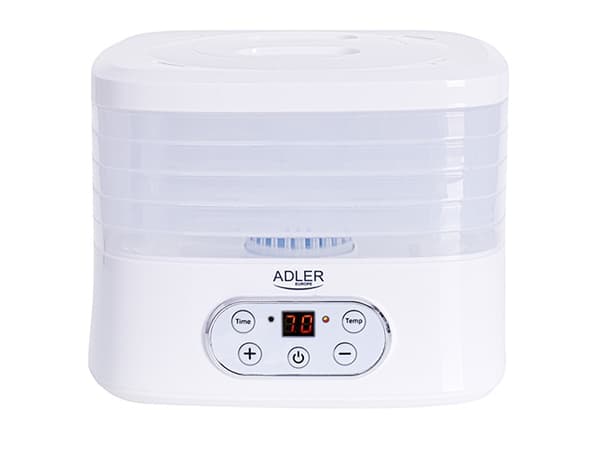 Adler AD 6658, Hvit, LCD, 70 timer, 2310 cm², 230 W, 265 mm