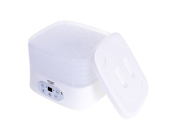 Adler AD 6658, Hvit, LCD, 70 timer, 2310 cm², 230 W, 265 mm