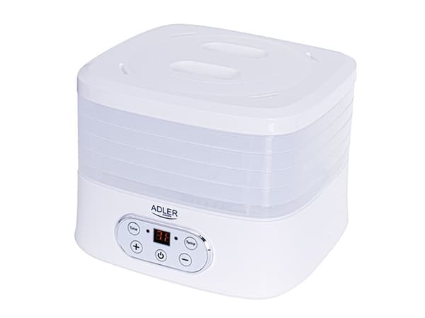 Adler AD 6658, Hvit, LCD, 70 timer, 2310 cm², 230 W, 265 mm