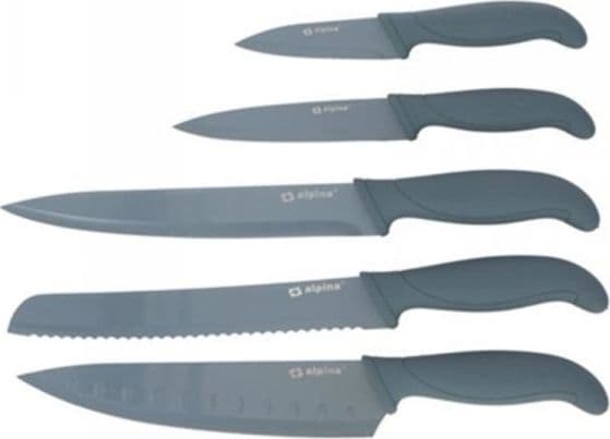 Alpina Alpina - Set of professional kitchen knives 5 pcs.