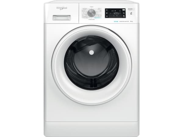 Whirlpool FFB 8258 WV EE, Frontmatet, 8 kg, B, 79 dB, 1200 RPM, B
