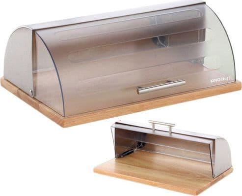 King Hoff Brödmaskin KingHoff Brödmaskin med skärbräda Stål ACRYL FR-074/KH-3210