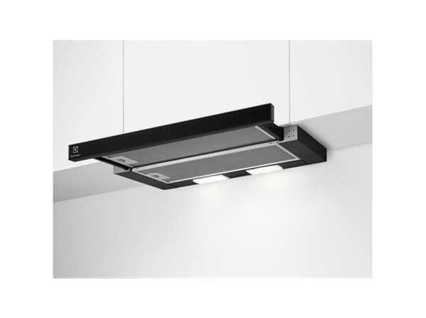 Electrolux LFP326FB, 410 m³/h, Frånluft/recirkulerande, D, E, D, 69 dB Svart