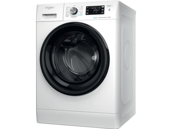 Whirlpool FFB 8258 BV PL, Frontmatad, 8 kg, B, 79 dB, 1200 RPM, B Hvit
