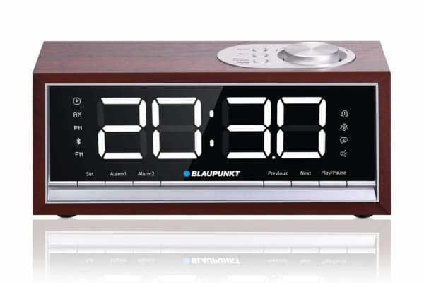 Blaupunkt CR60BT, Bærbar, Analog og digital, FM, PLL, LED, Sort, Tre, Rotasjon