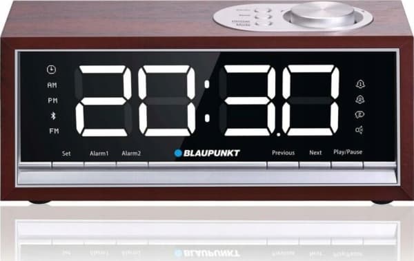Blaupunkt CR60BT, Bærbar, Analog og digital, FM, PLL, LED, Sort, Tre, Rotasjon