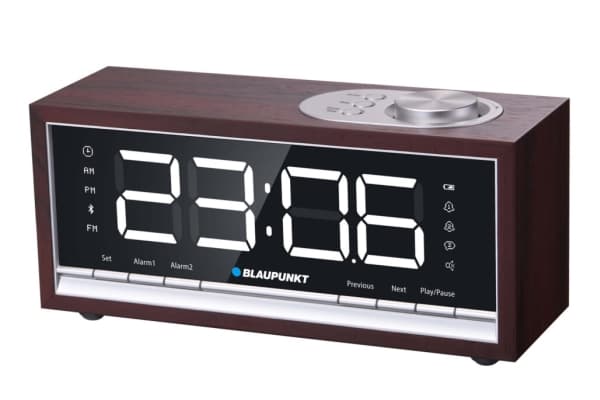 Blaupunkt CR60BT, Bærbar, Analog og digital, FM, PLL, LED, Sort, Tre, Rotasjon