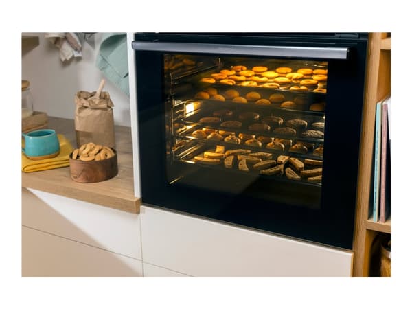 Gorenje Essential BOSX6737E13BG - Ovn - med dampfunksjon - innebygd - fordypning - bredde: 56 cm - dybde: 55 cm - høyde: 59 cm - med selvrens - Klass