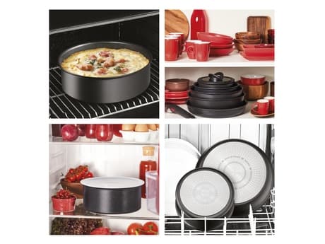 Tefal Ingenio L9863153, Sort, Rustfritt stål, Tefal