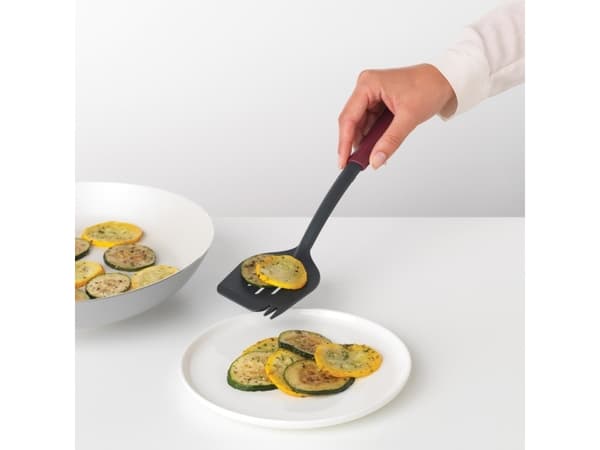 Brabantia Tasty+, Stekespade, Sort, Rød, Nylon, 220 °C, 75 mm, 36 mm