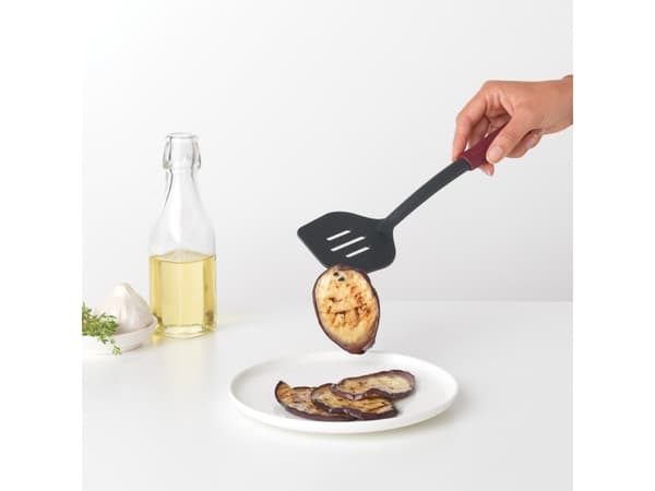 Brabantia Tasty+, Stekespade, Sort, Rød, Nylon, 220 °C, 75 mm, 36 mm