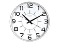 Miniatyrbilde 3 av 5: Unilux MAXI POP, Vegg, Quartz clock, Rund, Grå, Akrylonitril-butadien-styren (ABS), Plast, Glass