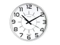 Miniatyrbilde 1 av 5: Unilux MAXI POP, Vegg, Quartz clock, Rund, Grå, Akrylonitril-butadien-styren (ABS), Plast, Glass