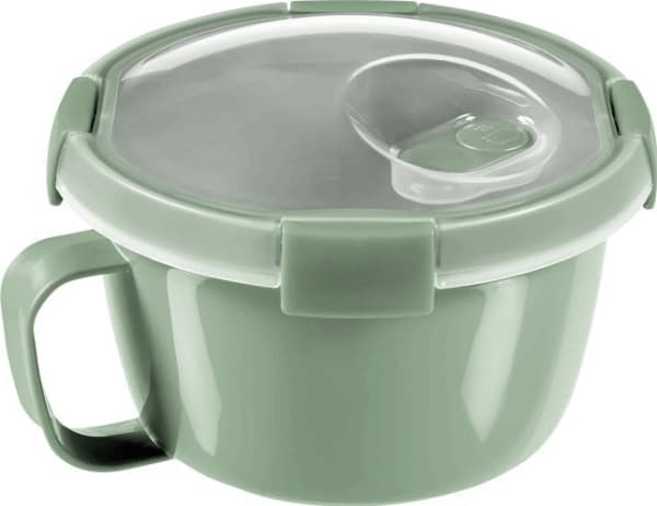 Curver CURVER - Ruoka-astia - Kuppi kahvalla - Nuudelit - Lounaslaatikko - SMART TO GO - 0,9 L