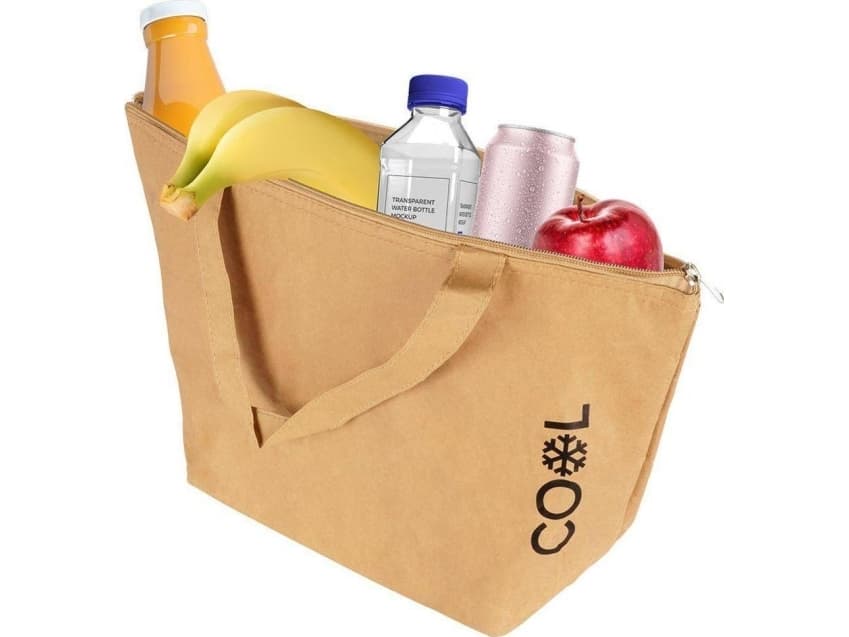 Cool Thermal bag for shopping, thermal insulation beach beach bag, made of 6.8 l thermal paper