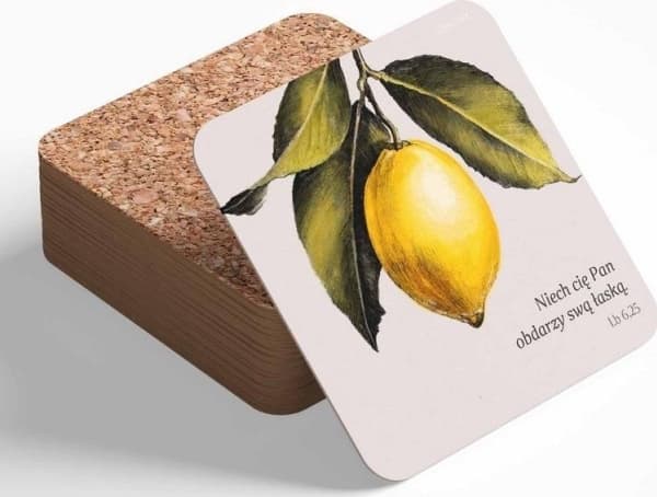 Sharon Cork coaster - Må Herren ge dig