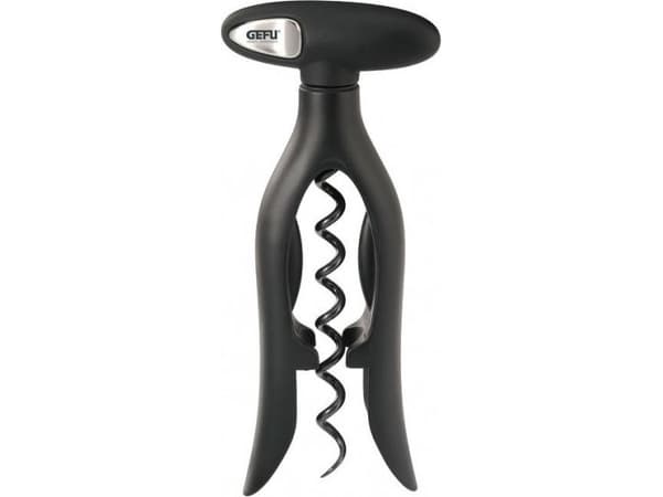 GEFU MOLTOVINO, Vanlig korketrekker, Sort, Plast, 63 mm, 150 mm, 19 mm