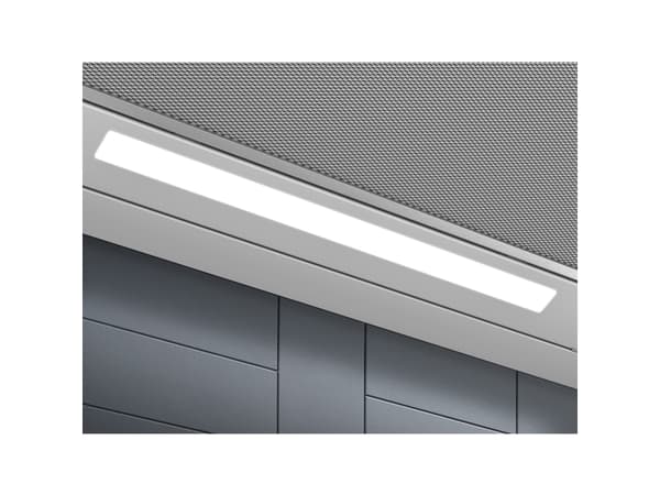 Electrolux Series 600 ExtractionTech LFP616X - Huppu - teleskooppinen - leveys: 59,8 cm - syvyys: 30 cm - poisto ja kiertoilma (-) - harmaa