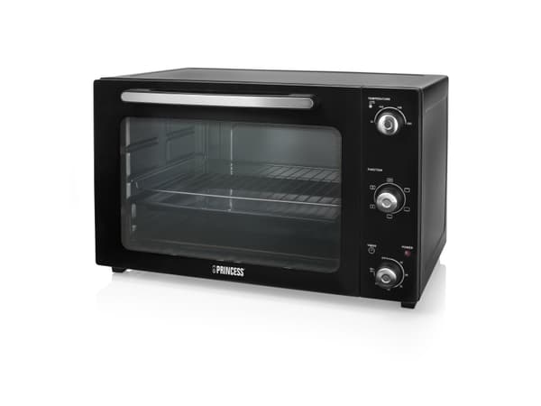 Princess 112759, Medium, Elektrisk ovn, 55 l, 2000 W, 55 l, 2000 W Sort