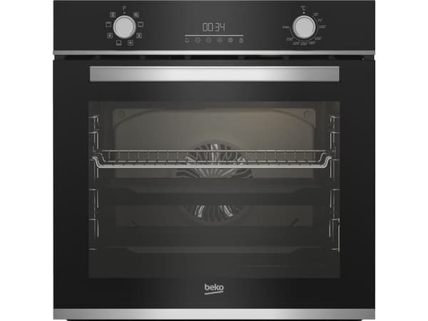 Beko BBIM13300XM, Keskikokoinen, Sähköuuni, 72 L, 72 L, Hydrolyyttinen, 4 hyllyä
