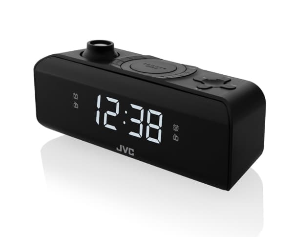 JVC Radio Vækkeur RA-E211B sort