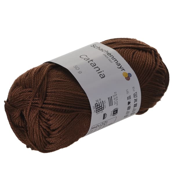 mez crafts Schachenmayr Catania 10x50g chestnut 157
