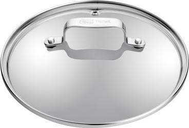 Tefal Jamie Oliver B89985, Pyöreä, Ruostumaton teräs, Läpinäkyvä, Lasi, Ruostumaton teräs, Ruostumaton teräs, Ruostumaton teräs, 24 cm