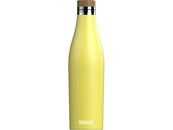SIGG Meridian Ultra Lemon, 500 ml, Daglig användning, Gul, Bamboo, Rostfritt stål, Monokromatiskt, Kina