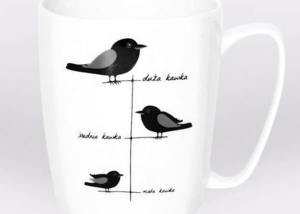 Nadwyraz.com Hvit keramikkkrus Jackdaws (494129) - 5901005001045