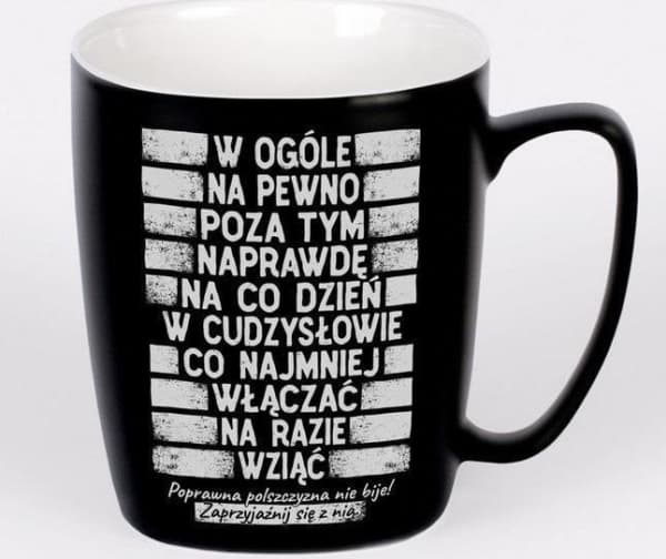 Nadwyraz.com Svart keramikkkrus Parszywa 10 (494121) - 5901005002509