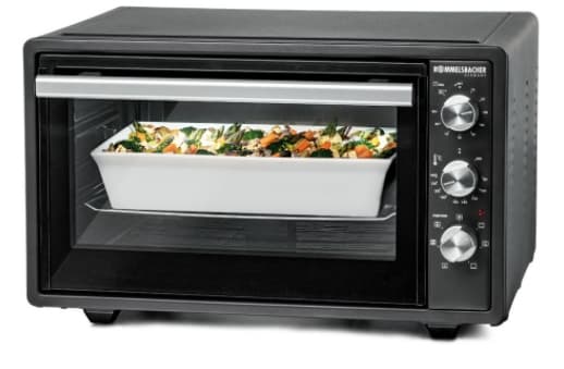 Rommelsbacher BG 1620, Pieni, Sähköuuni, 37 L, 1650 W, Pöytämalli, Antrasiitti Antrasiitti