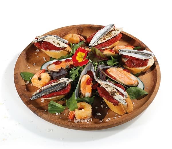 Zassenhaus Snackteller, Serveringsfat, Tre, Tre, Rund, 30 cm, 20 mm