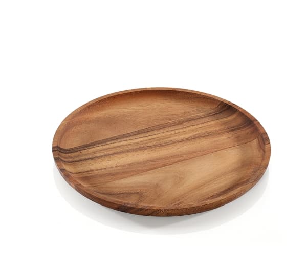 Zassenhaus Snackteller, Serveringsfat, Tre, Tre, Rund, 30 cm, 20 mm