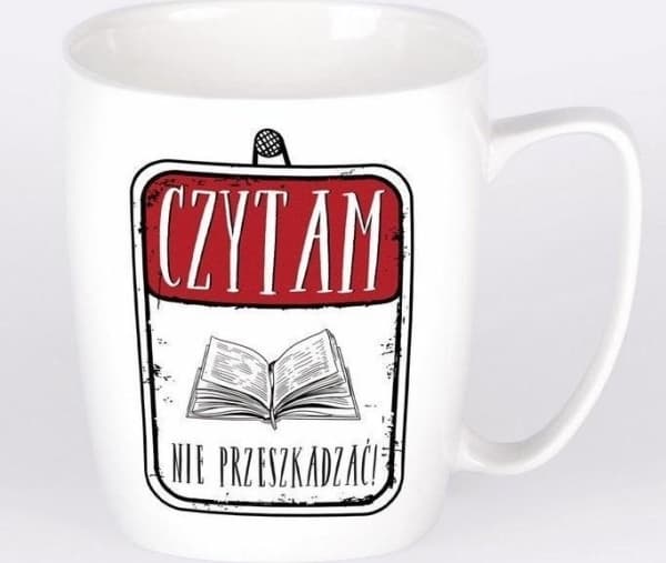 Nadwyraz.com Keramikmugg vit I read - don't bother! (494122) - 5901005002516