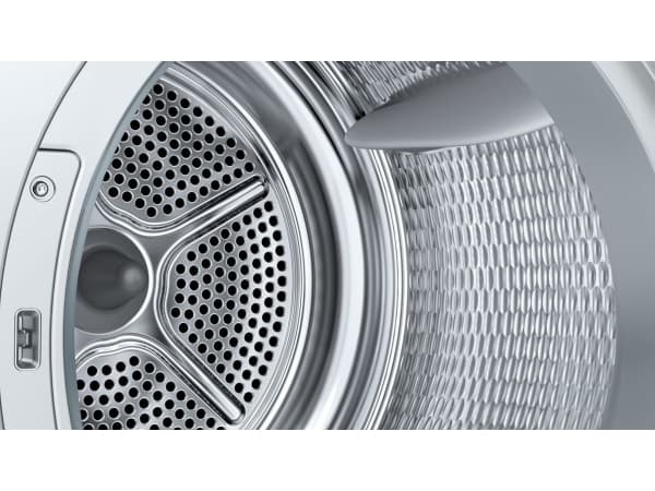 Bosch Serie | 6 WQG242AMSN - Tørker - bredde: 59.8 cm - dybde: 64.8 cm - høyde: 84.2 cm - frontileggelse - hvit